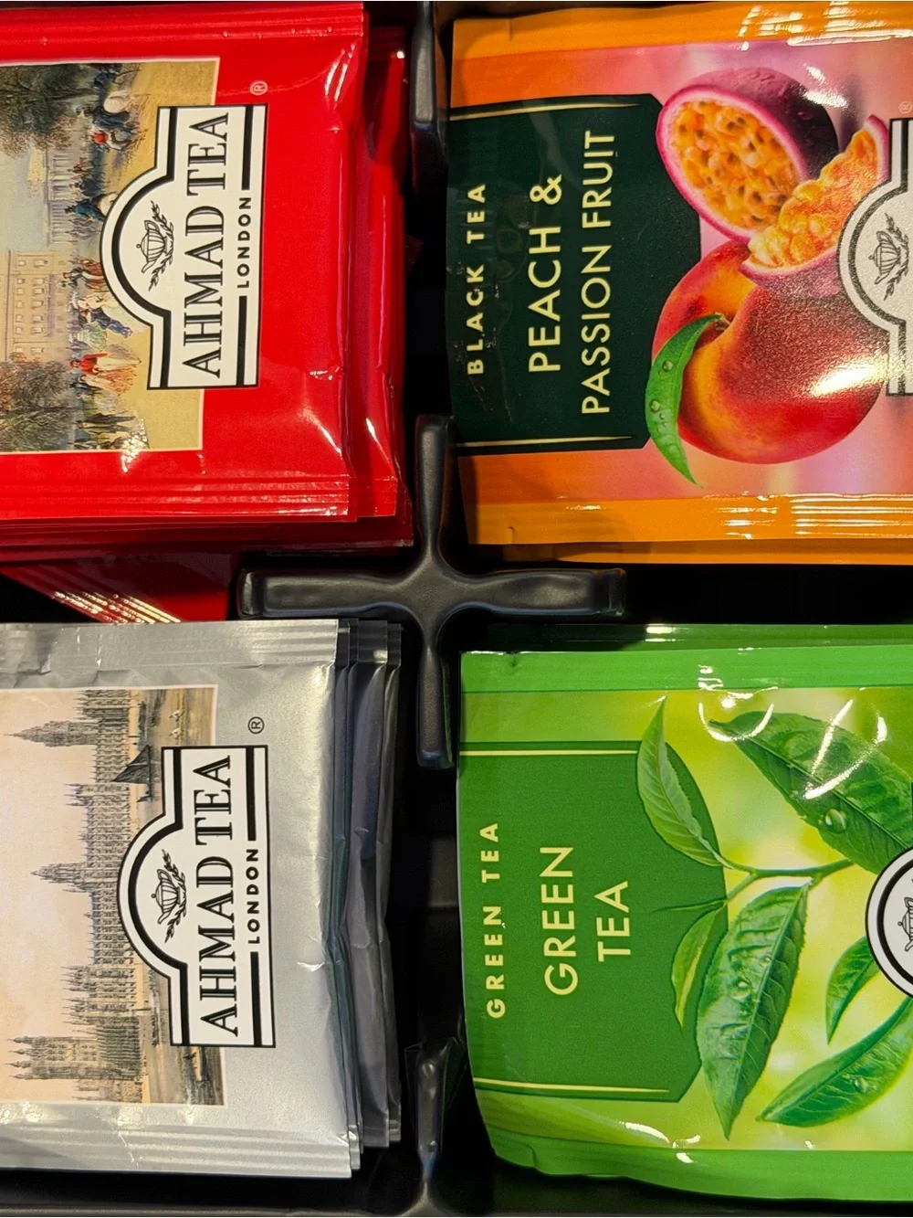 Limited Edition Queen Royal Tea Selection Blue and Gold Tin and Tea